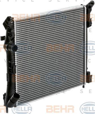 Radiator, engine cooling Behr-Hella 8MK 376 700-381