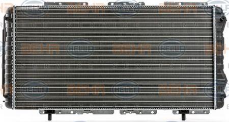 Behr-Hella 8MK 376 700-561 Radiator, engine cooling 8MK376700561