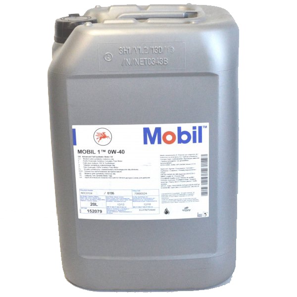 Mobil 152079 Engine oil Mobil 1 Full Synthetic 0W-40, 20L 152079