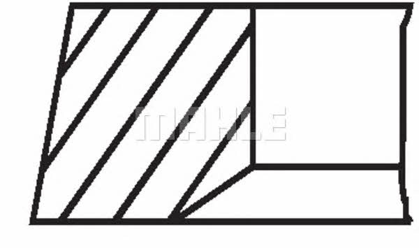 PISTON RINGS, SET Mahle Original 021 93 N2