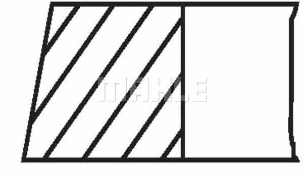 Piston Ring Kit Mahle Original 030 61 N2