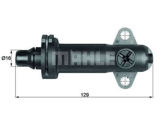 Exhaust gas recirculation thermostat Mahle&#x2F;Behr TE 2 70
