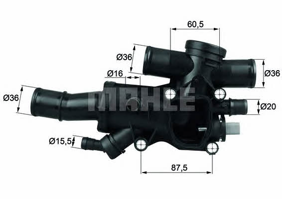 Buy Mahle/Behr TH 44 83 at a low price in United Arab Emirates!