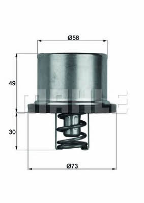 Buy Mahle/Behr THD 1 82 at a low price in United Arab Emirates!