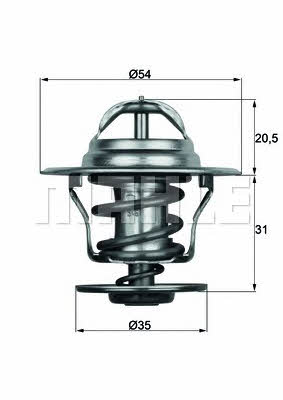 Buy Mahle/Behr TX 15 84D at a low price in United Arab Emirates!
