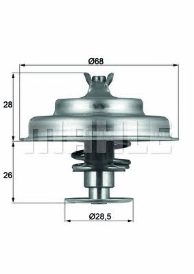 Buy Mahle/Behr TX 75 80D at a low price in United Arab Emirates!