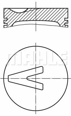 Mahle Original 082 62 00 Piston set 0826200