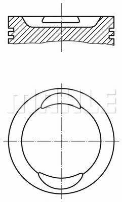 Mahle Original 011 27 11 Piston set 0112711