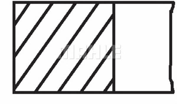 PISTON RINGS, SET Mahle Original 028 RS 10103 0N0