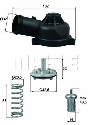 Buy Mahle/Behr TI 244 83D at a low price in United Arab Emirates!