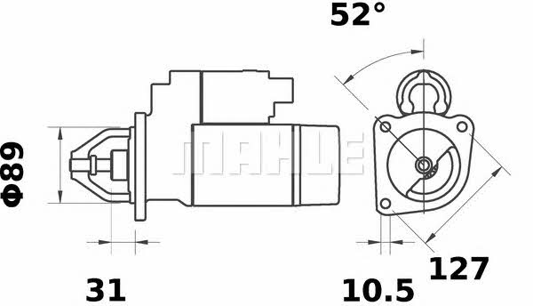 Buy Mahle Original MS 446 at a low price in United Arab Emirates!