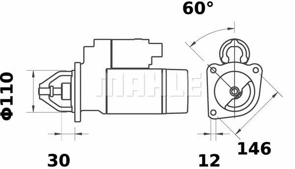 Buy Mahle Original MS 387 at a low price in United Arab Emirates!