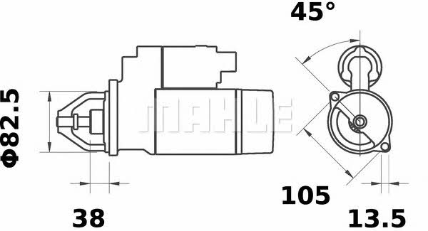 Buy Mahle Original MS 334 at a low price in United Arab Emirates!