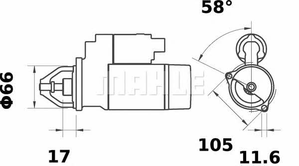 Buy Mahle Original MS 414 at a low price in United Arab Emirates!