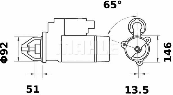Buy Mahle Original MS 524 at a low price in United Arab Emirates!
