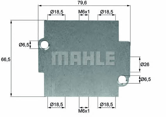 Mahle/Behr TO 15 80 Thermostat, coolant TO1580