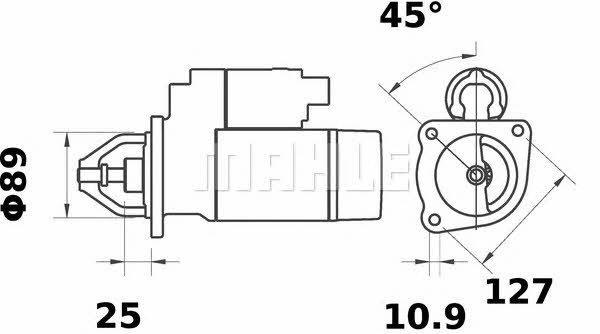 Buy Mahle Original MS 443 at a low price in United Arab Emirates!