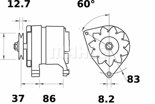 Buy Mahle Original MG 110 at a low price in United Arab Emirates!