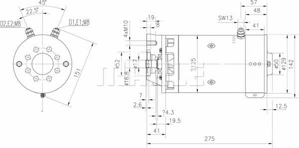 Buy Mahle Original MM 203 at a low price in United Arab Emirates!
