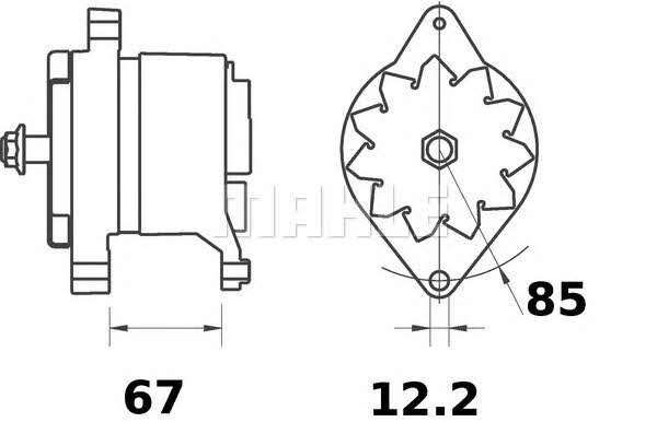 Buy Mahle Original MG 515 at a low price in United Arab Emirates!
