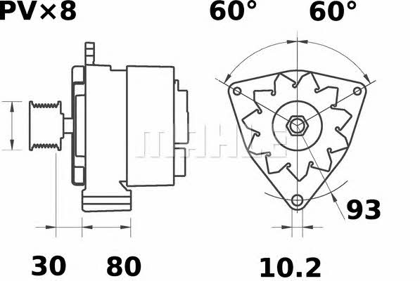 Buy Mahle Original MG 586 at a low price in United Arab Emirates!