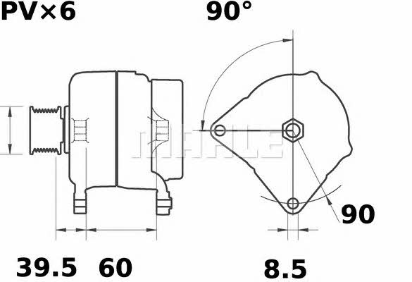 Buy Mahle Original MG 253 at a low price in United Arab Emirates!