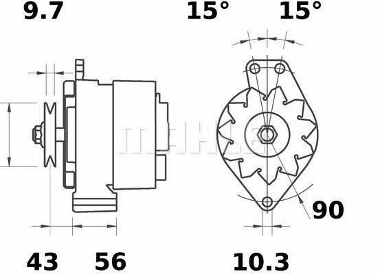 Buy Mahle Original MG 45 at a low price in United Arab Emirates!