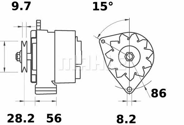 Buy Mahle Original MG 318 at a low price in United Arab Emirates!