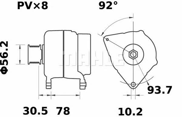 Buy Mahle Original MG 74 at a low price in United Arab Emirates!