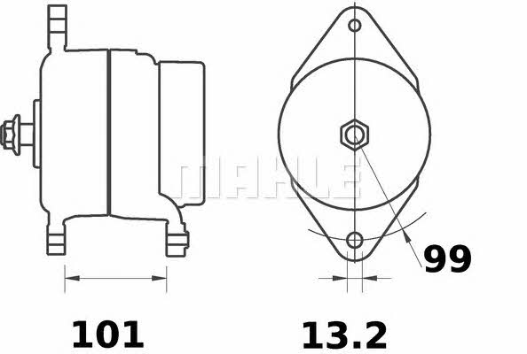 Buy Mahle Original MG 575 at a low price in United Arab Emirates!