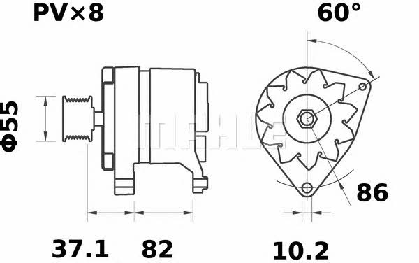 Buy Mahle Original MG 223 at a low price in United Arab Emirates!