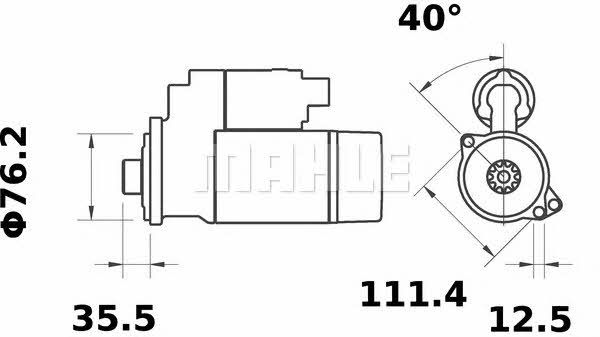 Buy Mahle Original MS 381 at a low price in United Arab Emirates!