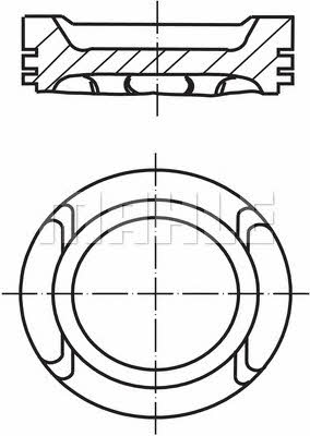 Piston set Mahle Original 030 60 13