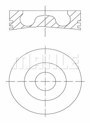 Mahle Original 033 15 00 Piston set 0331500