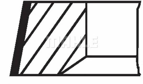 PISTON RINGS, SET Mahle Original 014 82 N2