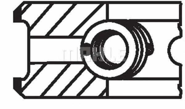 PISTON RINGS, SET Mahle Original 083 18 N0