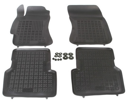 202704 Rezawplast Rubber floor mats, set