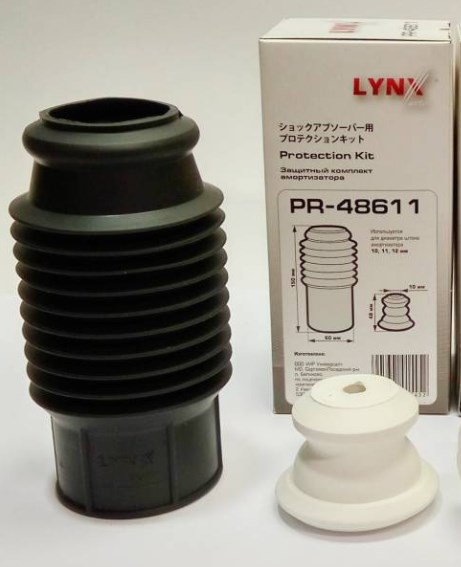 LYNXauto PR-48611 Bellow and bump for 1 shock absorber PR48611