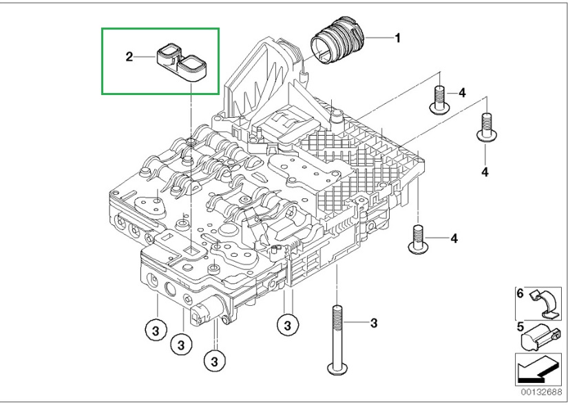 Automatic Transmission Gasket BMW 24 34 7 588 727