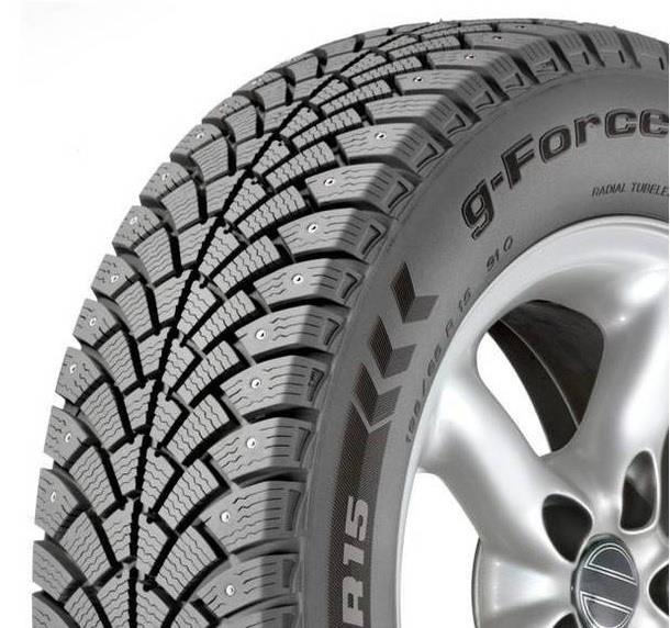 BF Goodrich 038803 Passenger Winter Tyre Bf Goodrich GForce Stud 185/65 R15 88Q 038803