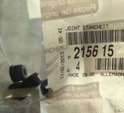 Citroen&#x2F;Peugeot Ring sealing – price 20 PLN