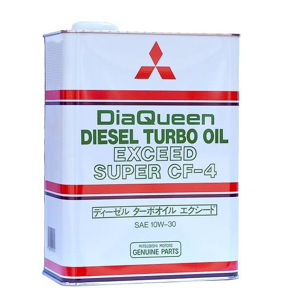 Mitsubishi 2987610 Motor oil Mitsubishi DiaQueen Diesel Super CF 10W-30, 4 l 2987610