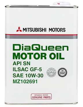 Mitsubishi MZ102691 Engine oil Mitsubishi DiaQueen 10W-30, 4L MZ102691