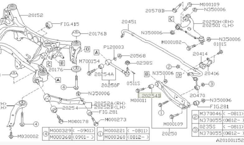 Buy Subaru 20254AE020 at a low price in United Arab Emirates!