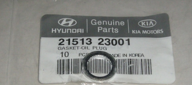 Seal Oil Drain Plug Hyundai&#x2F;Kia 21513-23001