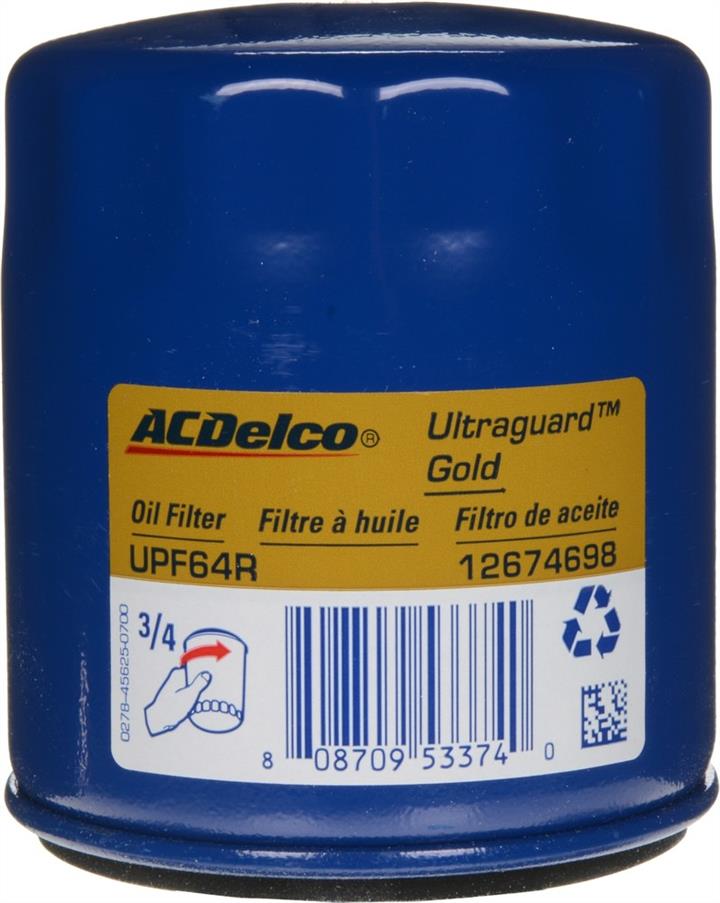AC Delco UPF64R Oil Filter UPF64R