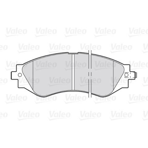 Valeo 301361 Brake Pad Set, disc brake 301361