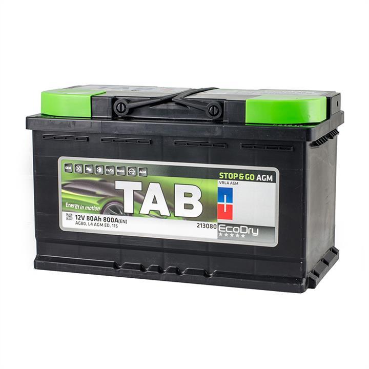 TAB 213080 Battery Tab AGM 12V 80AH 800A(EN) R+ 213080