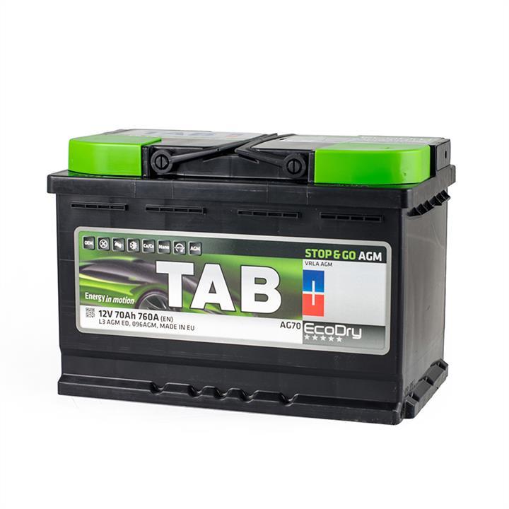 TAB 213070 Battery Tab AGM 12V 70AH 760A(EN) R+ 213070