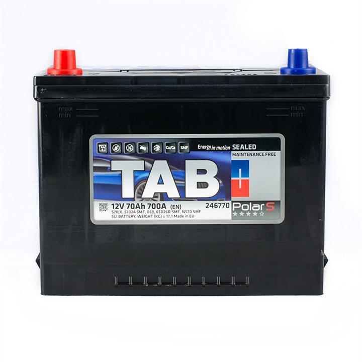 TAB 246770 Battery Tab Polar S 12V 70AH 700A(EN) L+ 246770